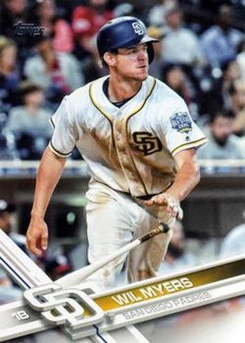 #459a Wil Myers - San Diego Padres - 2017 Topps Baseball