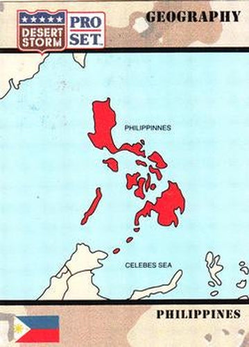 #45 Republic of the Philippines - 1991 Pro Set Desert Storm