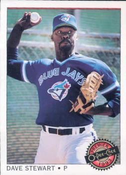 #45 Dave Stewart - Toronto Blue Jays - 1993 O-Pee-Chee Premier Baseball