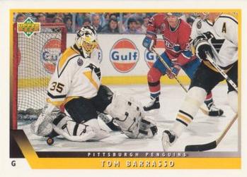 #45 Tom Barrasso - Pittsburgh Penguins - 1993-94 Upper Deck Hockey