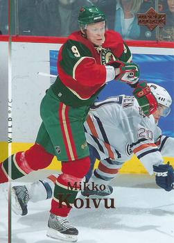 #45 Mikko Koivu - Minnesota Wild - 2007-08 Upper Deck Hockey