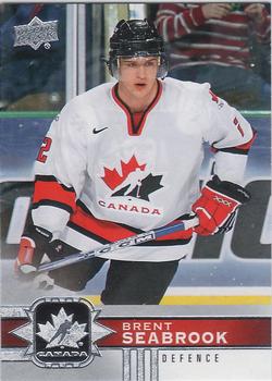 #45 Brent Seabrook - Canada - 2017-18 Upper Deck Canadian Tire Team Canada Hockey