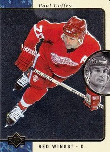 #45 Paul Coffey - Detroit Red Wings - 1995-96 SP Hockey