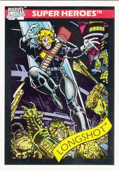 #45 Longshot - 1990 Impel Marvel Universe