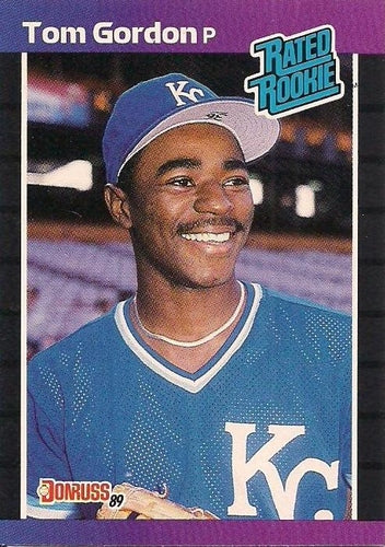 #45 Tom Gordon - Kansas City Royals - 1989 Donruss Baseball