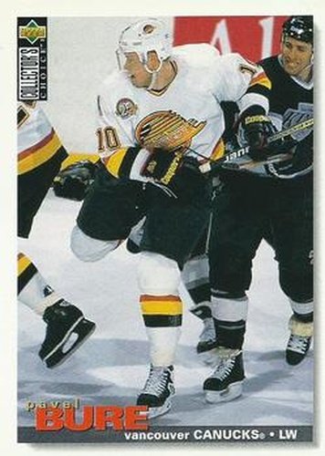 #45 Pavel Bure - Vancouver Canucks - 1995-96 Collector's Choice Hockey