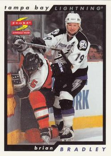 #45 Brian Bradley - Tampa Bay Lightning - 1996-97 Score Hockey