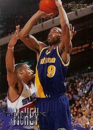 #45 Derrick McKey - Indiana Pacers - 1996-97 Fleer Basketball