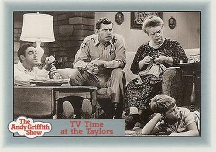 #45 TV Time at the Taylors - 1990-91 Pacific The Andy Griffith Show