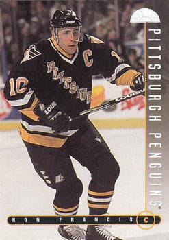 #45 Ron Francis - Pittsburgh Penguins - 1995-96 Leaf Hockey