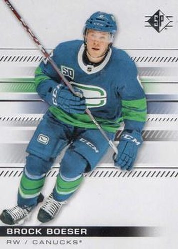 #45 Brock Boeser - Vancouver Canucks - 2019-20 SP Hockey