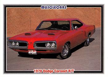 #45 1970 Dodge Coronet R/T - 1992 Collect-A-Card Muscle Cars