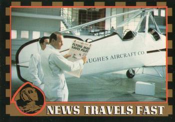 #45 News Travels Fast - 1991 Topps The Rocketeer