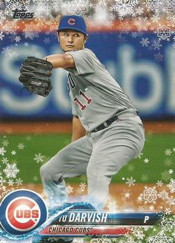 #HMW45 Yu Darvish - Chicago Cubs - 2018 Topps Holiday Baseball