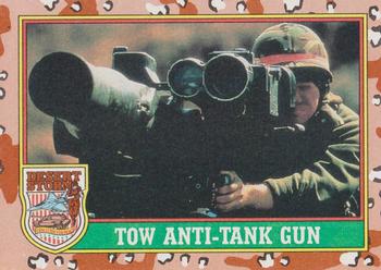 #45 TOW Anti-Tank Gun - 1991 Topps Desert Storm