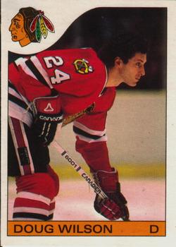 #45 Doug Wilson - Chicago Blackhawks - 1985-86 O-Pee-Chee Hockey