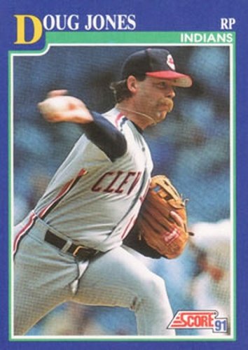 #45 Doug Jones - Cleveland Indians - 1991 Score Baseball