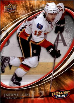 #45 Jarome Iginla - Calgary Flames - 2008-09 Upper Deck Power Play Box Set Hockey