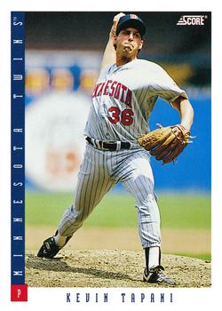 #45 Kevin Tapani - Minnesota Twins - 1993 Score Baseball