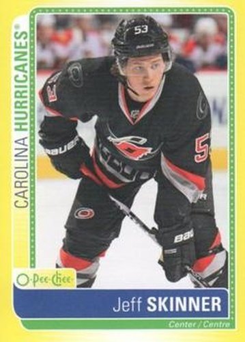 #S-JS Jeff Skinner - Carolina Hurricanes - 2013-14 O-Pee-Chee Hockey - Stickers