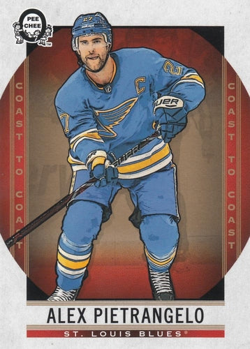 #45 Alex Pietrangelo - St. Louis Blues - 2018-19 O-Pee-Chee Coast to Coast Hockey
