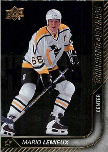 #SS-45 Mario Lemieux - Pittsburgh Penguins - 2015-16 Upper Deck Hockey - Shining Stars