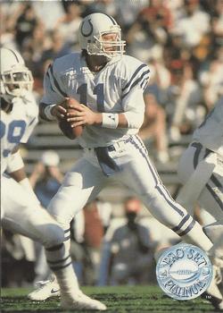 #45 Jeff George - Indianapolis Colts - 1991 Pro Set Platinum Football