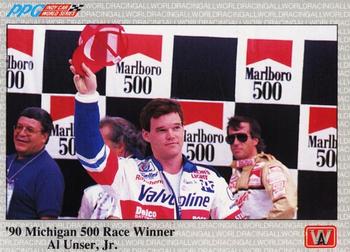 #45 '90 Michigan 500 Race Winner Al Unser, Jr. - Galles Racing - 1991 All World Indy Racing