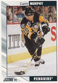 #45 Larry Murphy - Pittsburgh Penguins - 1992-93 Score USA Hockey