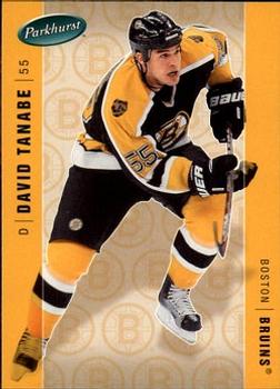 #45 David Tanabe - Boston Bruins - 2005-06 Parkhurst Hockey