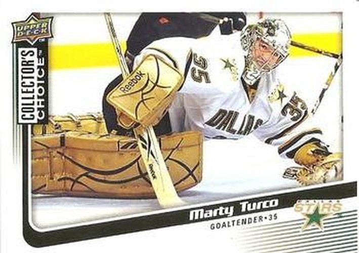#45 Marty Turco - Dallas Stars - 2009-10 Collector's Choice Hockey