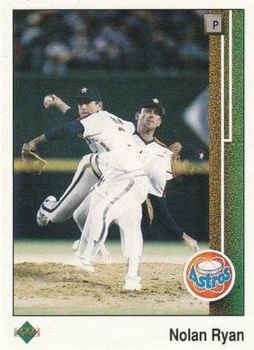 #145 Nolan Ryan - Houston Astros - 1989 Upper Deck Baseball