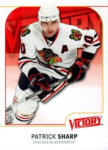 #45 Patrick Sharp - Chicago Blackhawks - 2009-10 Upper Deck Victory Hockey