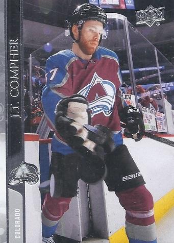 #45 J.T. Compher - Colorado Avalanche - 2020-21 Upper Deck Hockey