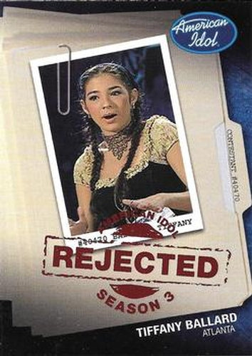 #45 Tiffany Ballard - Atlanta - 2004 Fleer American Idol Season 3