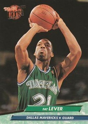 #45 Fat Lever - Dallas Mavericks - 1992-93 Ultra Basketball