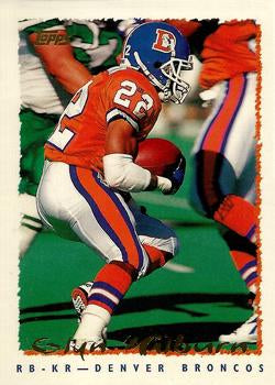 #45 Glyn Milburn - Denver Broncos - 1995 Topps Football