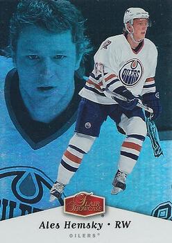 #45 Ales Hemsky - Edmonton Oilers - 2006-07 Flair Showcase Hockey