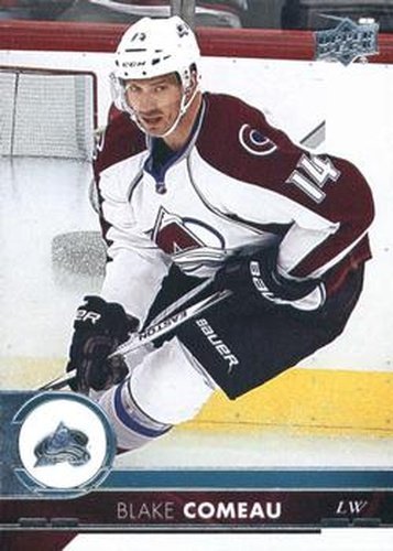 #45 Blake Comeau - Colorado Avalanche - 2017-18 Upper Deck Hockey
