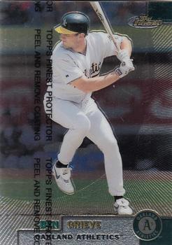 #45 Ben Grieve - Oakland Athletics - 1999 Finest Baseball
