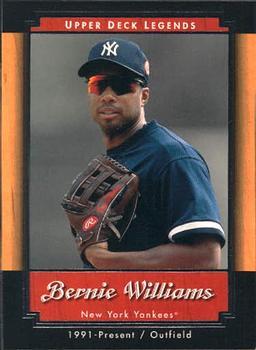 #45 Bernie Williams - New York Yankees - 2001 Upper Deck Legends Baseball