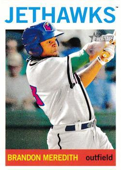 #45 Brandon Meredith - Lancaster Jethawks - 2013 Topps Heritage Minor League Baseball