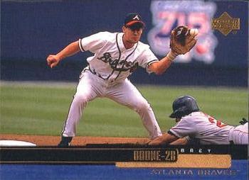 #45 Bret Boone - Atlanta Braves - 2000 Upper Deck Baseball