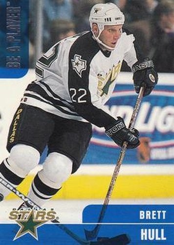#45 Brett Hull - Dallas Stars - 1999-00 Be a Player Memorabilia Hockey