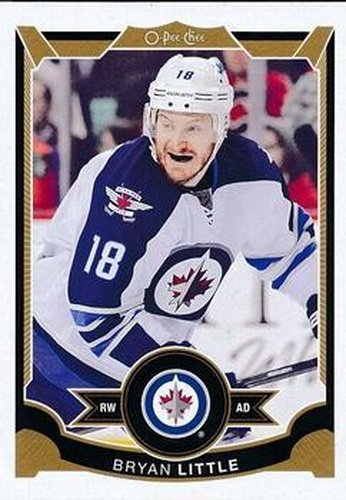 #45 Bryan Little - Winnipeg Jets - 2015-16 O-Pee-Chee Hockey