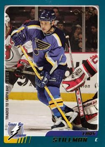 #45 Cory Stillman - Tampa Bay Lightning - 2003-04 O-Pee-Chee Hockey