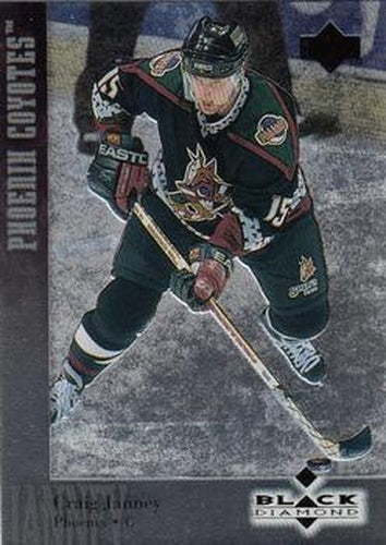 #45 Craig Janney - Phoenix Coyotes - 1996-97 Upper Deck Black Diamond Hockey