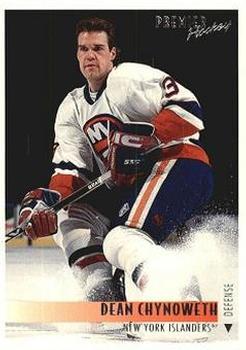 #45 Dean Chynoweth - New York Islanders - 1994-95 Topps Premier Hockey