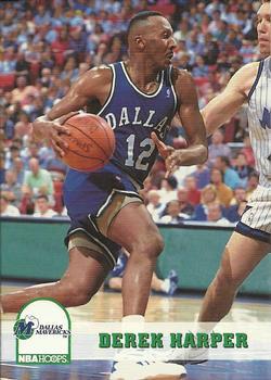 #45 Derek Harper - Dallas Mavericks - 1993-94 Hoops Basketball
