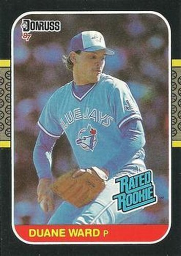 #45 Duane Ward - Toronto Blue Jays - 1987 Donruss Baseball